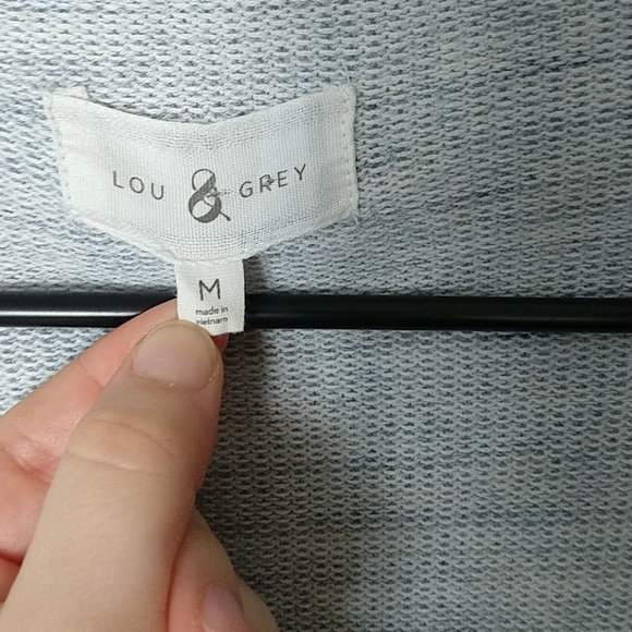 Anthropologie lou&grey drape front boho cardigan - Picture 2 of 5